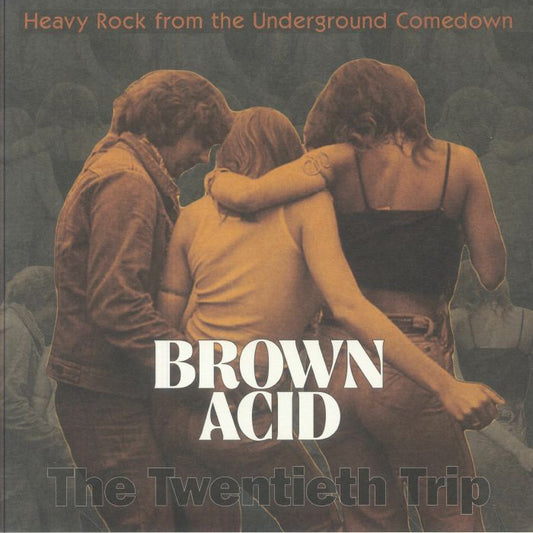 Brown Acid: The Twentieth Trip - Limited Edition Coloured Vinyl LP vinyl record cover