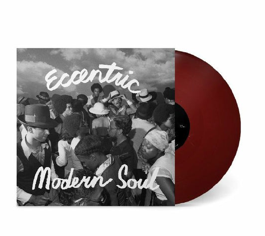 Eccentric Modern Soul - Maroon Vinyl LP vinyl record cover