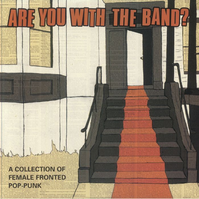 Are You With The Band? A Collection Of Female Fronted Pop Punk - Vinyl LP vinyl record cover