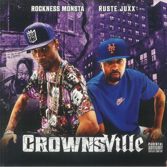 Crownsville - Purple Vinyl LP vinyl record cover