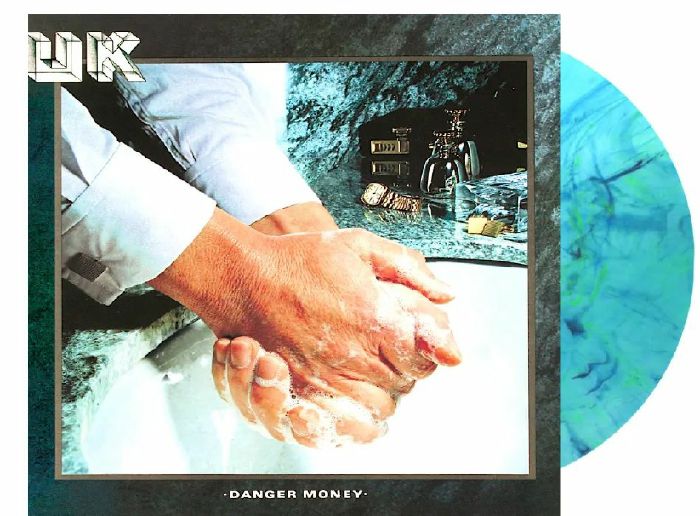 Danger Money - Turquoise Marbled Vinyl LP vinyl record cover