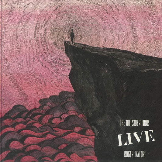 The Outsider Tour Live - Transparent Pink Vinyl 2xLP vinyl record cover