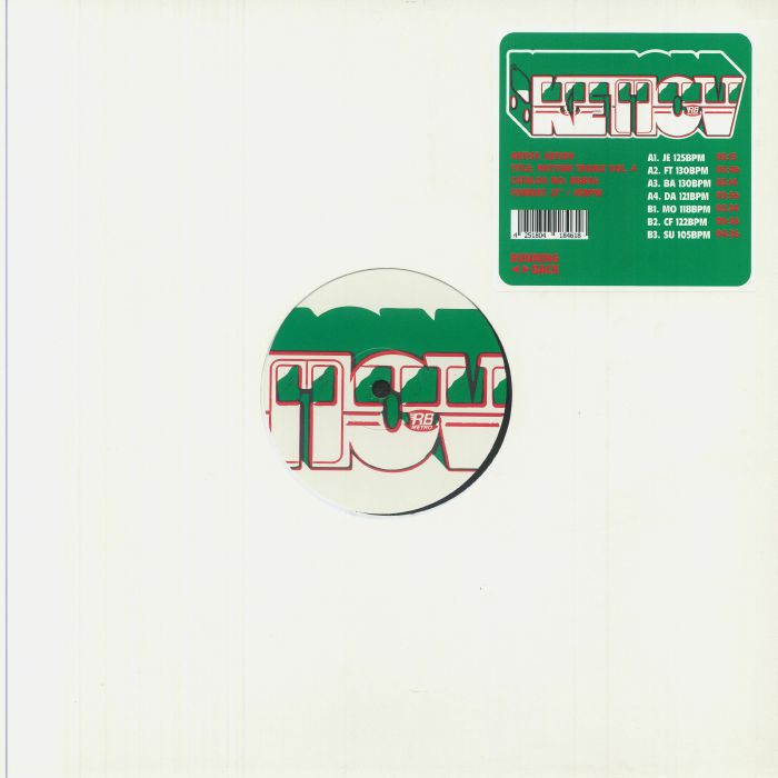 Rhythm Trainx Vol 4 - Vinyl LP vinyl record cover