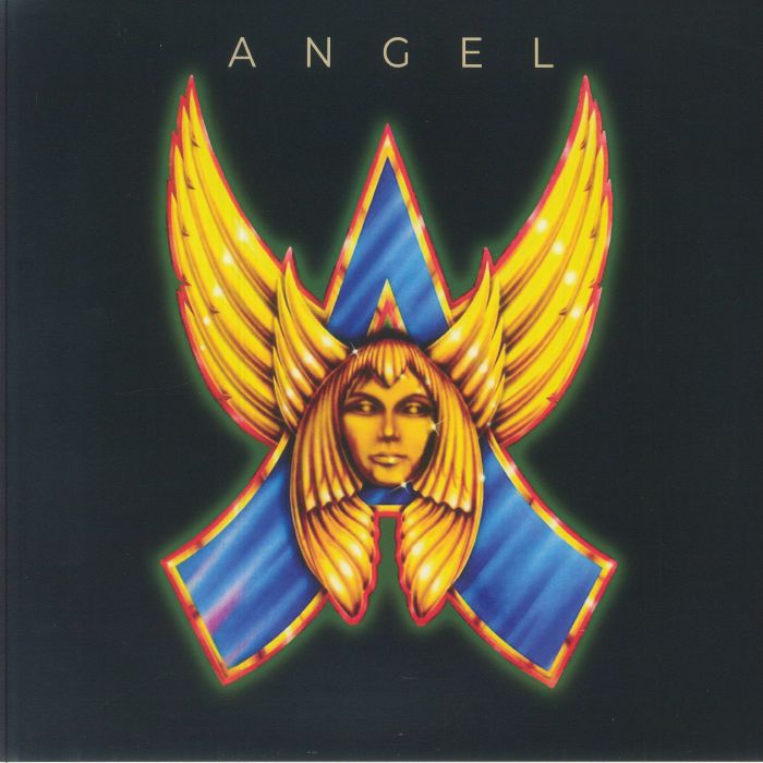 Angel - Remastered Limited Edition Blue Splatter Vinyl LP vinyl record cover