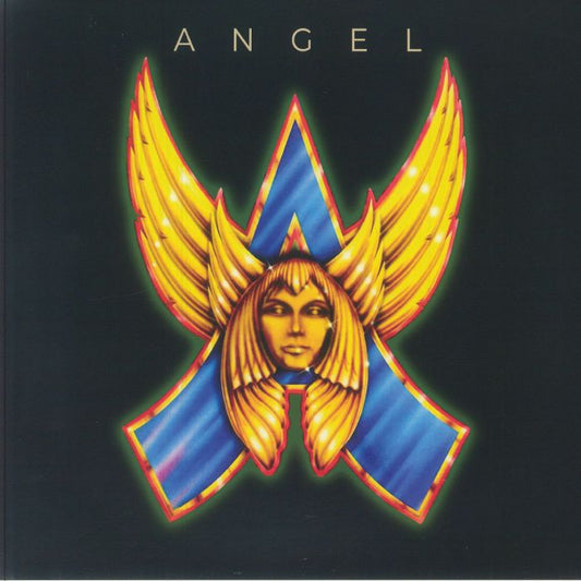 Angel - Remastered Limited Edition Blue Splatter Vinyl LP vinyl record cover