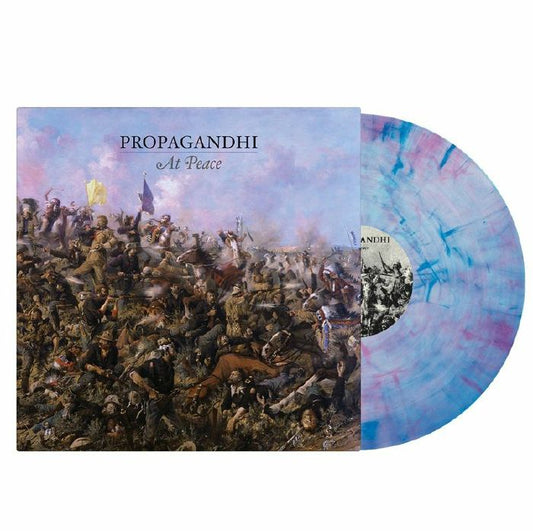 At Peace - Limited Pink & Blue Marbled Vinyl LP vinyl record cover