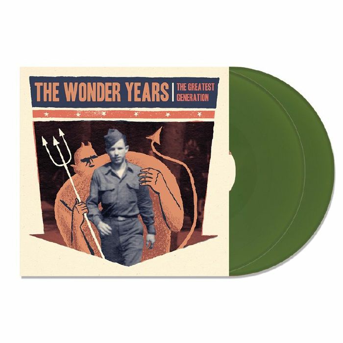 The Greatest Generation - Olive Green Vinyl 2xLP vinyl record cover