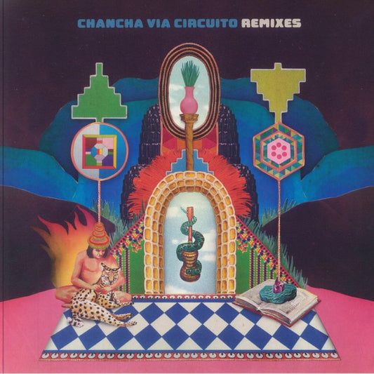 Remixes - Blue Vinyl LP vinyl record cover