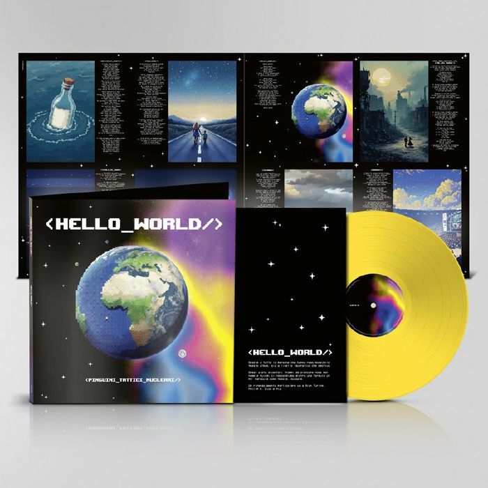 Hello World - Yellow Vinyl LP vinyl record cover