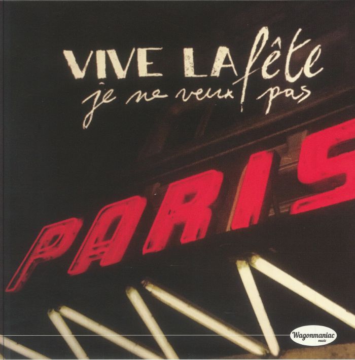 Je Ne Veux Pas - Red Vinyl EP vinyl record cover