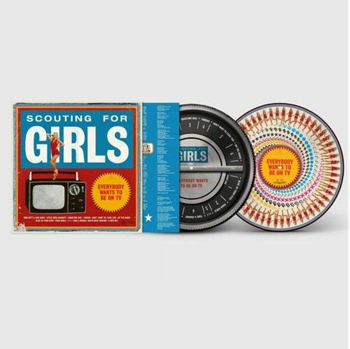 Everybody Wants To Be On TV - Zoetrope Picture Disc Vinyl LP vinyl record cover