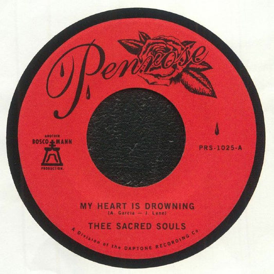 My Heart Is Drowning - Vinyl Single vinyl record cover