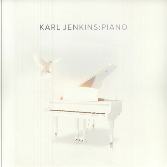 Karl Jenkins: Piano - White Vinyl LP vinyl record cover