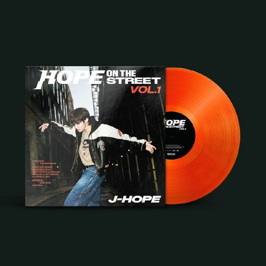 Hope On The Street Vol 1 - Limited Edition Orange Vinyl LP vinyl record cover
