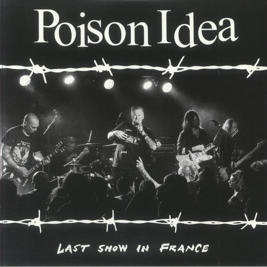Last Show In France - Burgundy Vinyl LP vinyl record cover