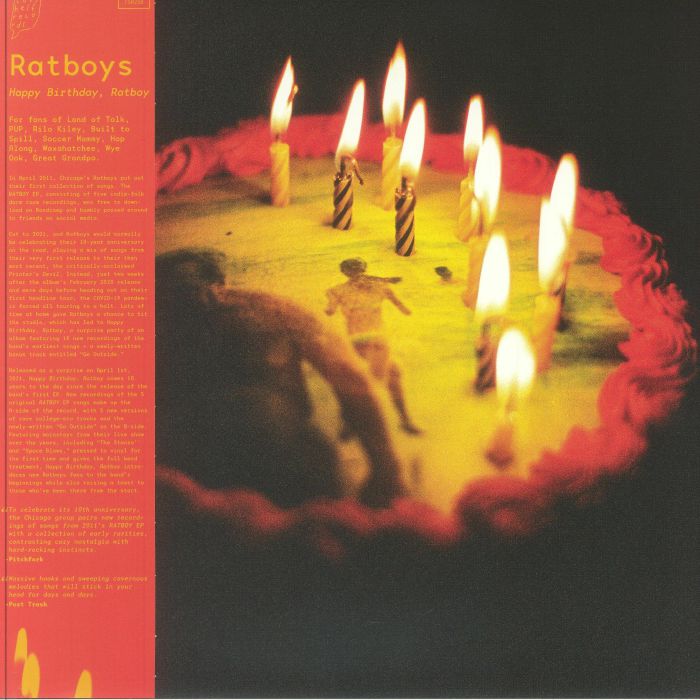 Happy Birthday, Ratboy - Red Velvet Vinyl LP vinyl record cover