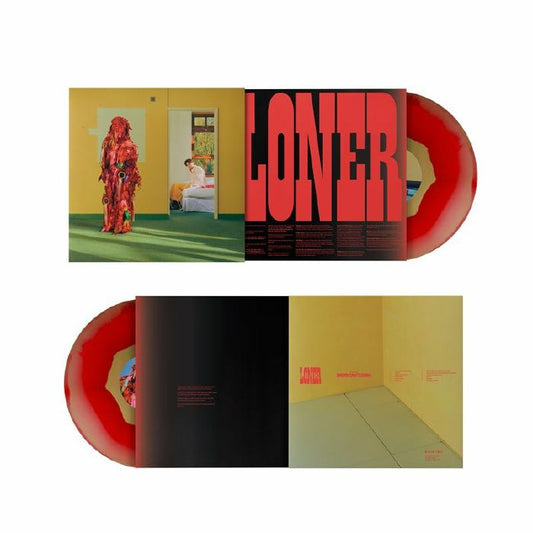 Loner - Limited Edition Gold and Red Vinyl LP vinyl record cover