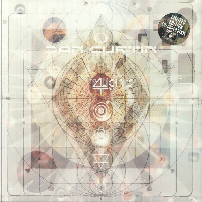 The 4 Lights - Limited Edition Clear & Black Marbled Double 12" vinyl record cover