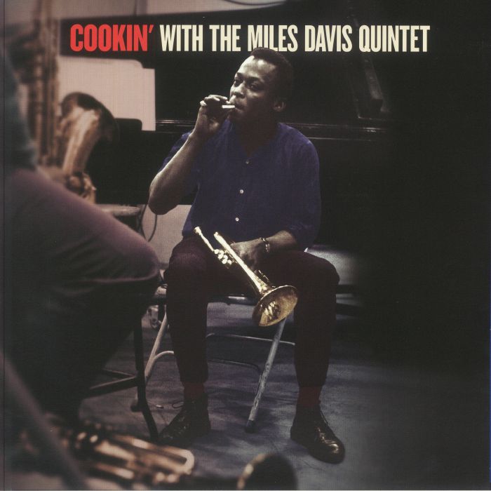 Cookin' With The Miles Davis Quintet - Blue Vinyl LP vinyl record cover