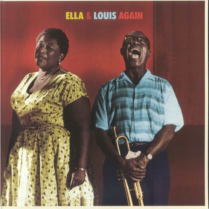 Ella & Louis Again - Red Vinyl LP vinyl record cover
