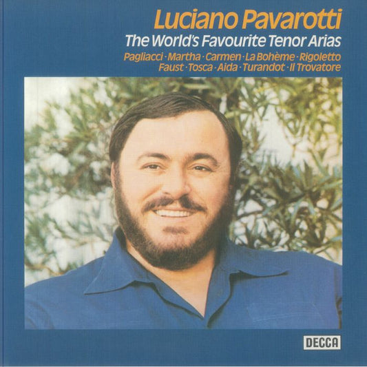 The World's Favourite Tenor Arias - Vinyl LP vinyl record cover