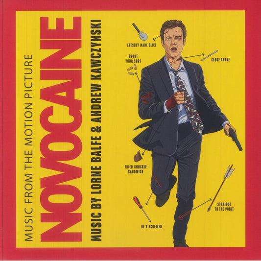 Novocaine (Soundtrack) - Limited Edition Tri-Coloured Vinyl LP vinyl record cover