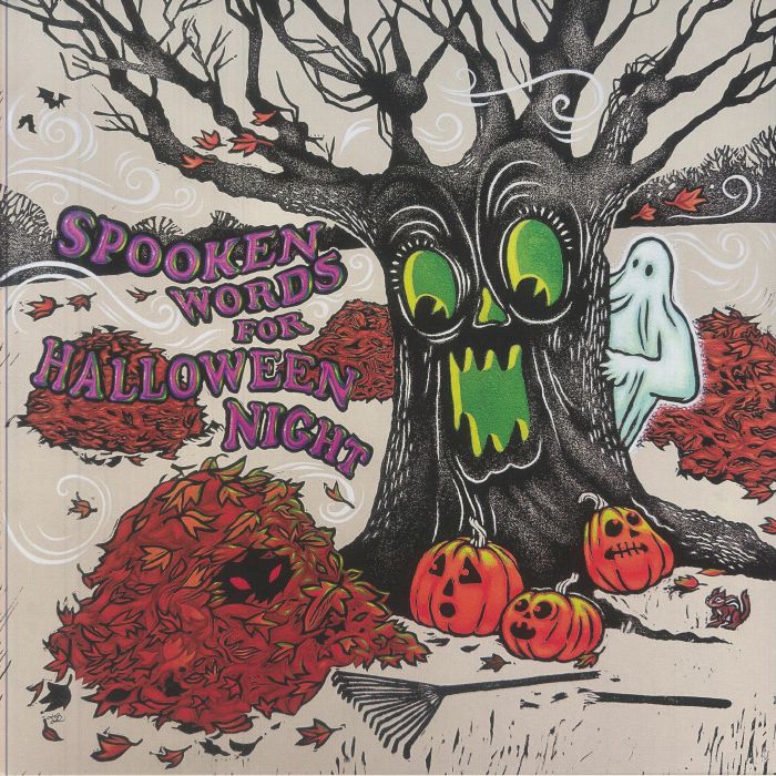 Spooken Words For Halloween Night - Vinyl LP vinyl record cover