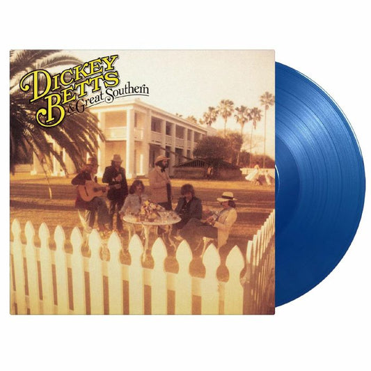 Dickey Betts & Great Southern - Blue Vinyl LP vinyl record cover