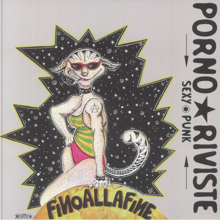 Fino Alla Fine - Limited Edition Black & White Splattered Vinyl LP vinyl record cover