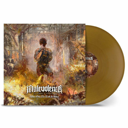 Where Only The Truth Is Spoken - Gold Vinyl LP vinyl record cover