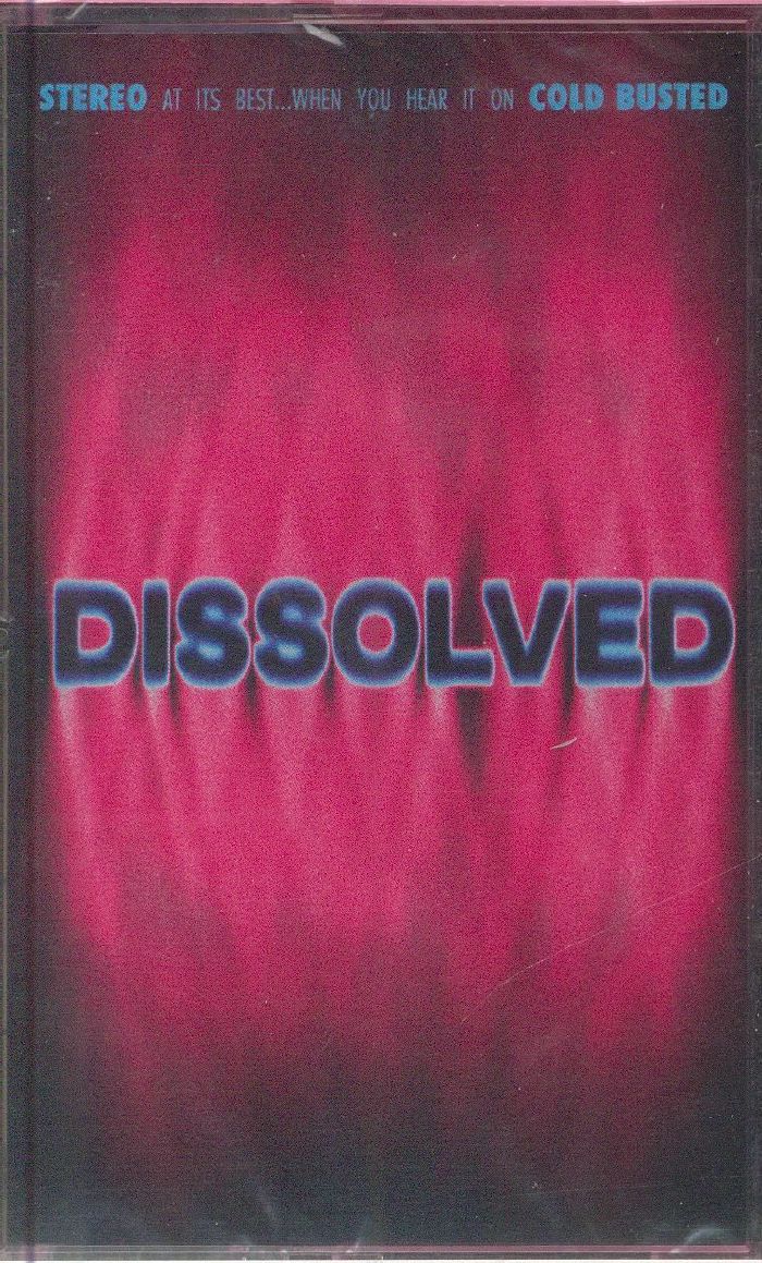 Dissolved - Cassette audio cassette cover