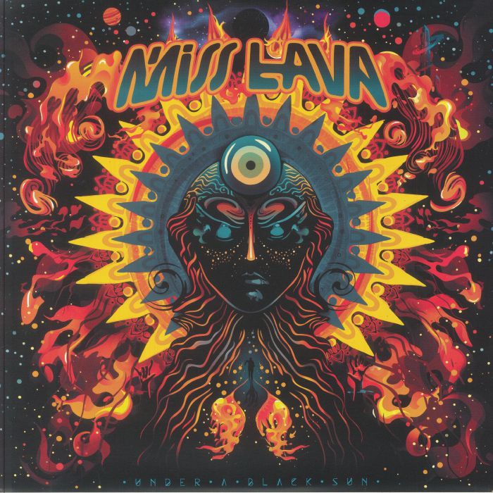 Under A Black Sun - Splatter Vinyl LP vinyl record cover