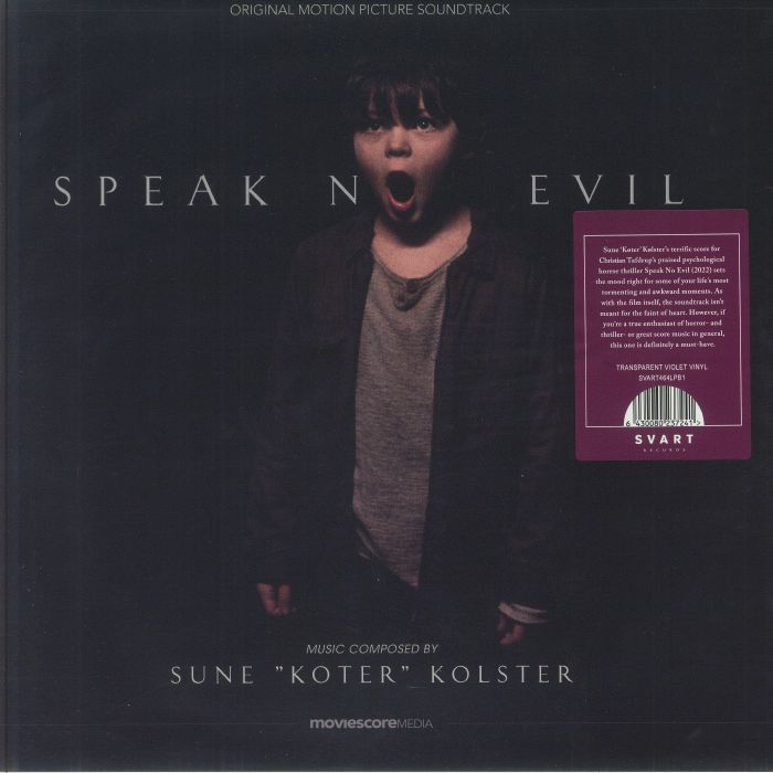 Speak No Evil (Soundtrack) - Limited Edition Violet Vinyl LP vinyl record cover