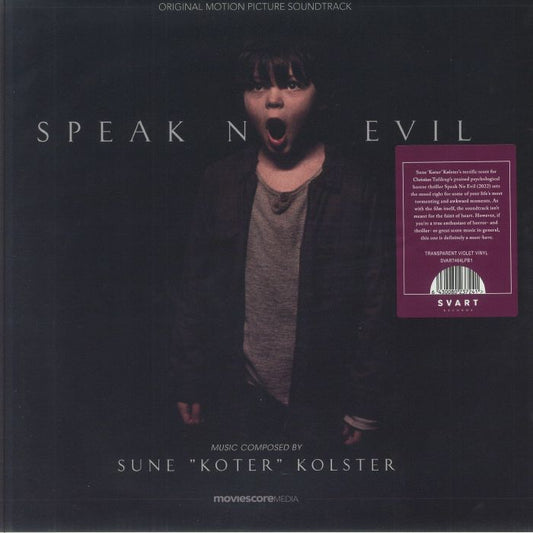 Speak No Evil (Soundtrack) - Limited Edition Violet Vinyl LP vinyl record cover