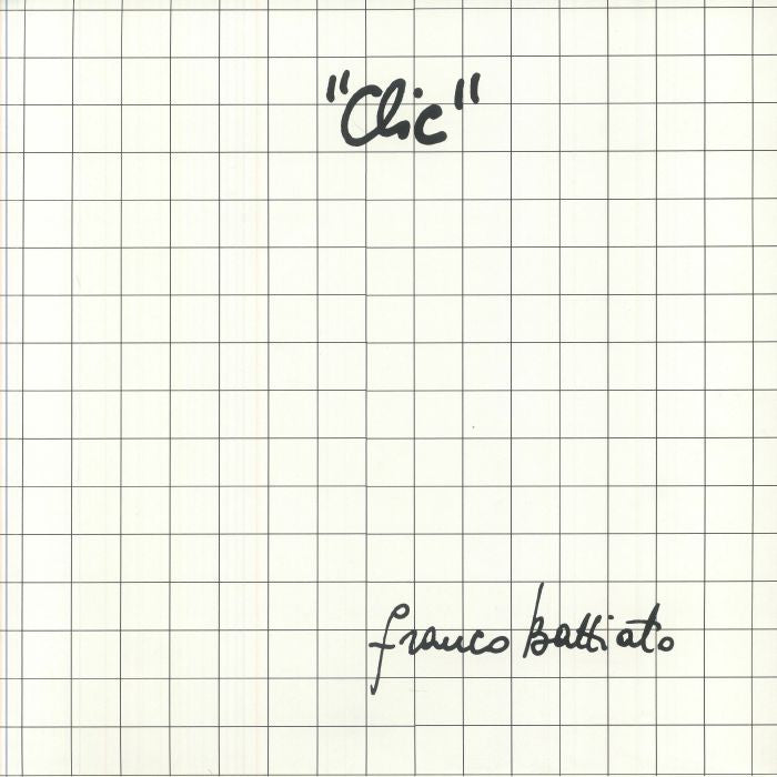 Clic - Limited Edition Clear Vinyl LP vinyl record cover