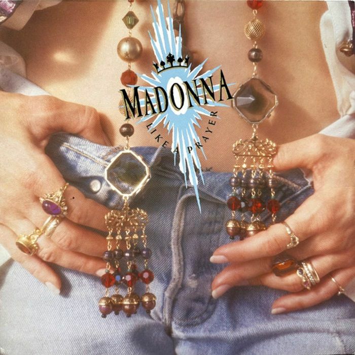 Like A Prayer - Limited Edition Silver Vinyl LP vinyl record cover