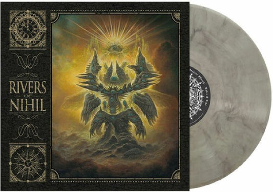 Rivers Of Nihil - Light Blue Smoke Vinyl LP vinyl record cover