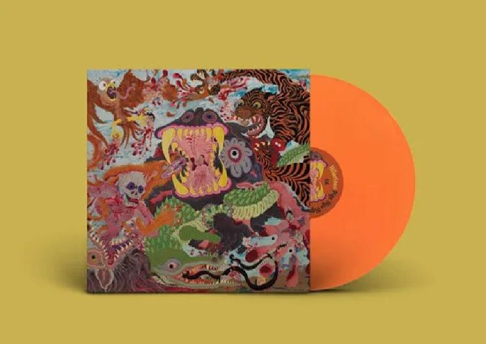 Death Hilarious - Orange Vinyl LP vinyl record cover