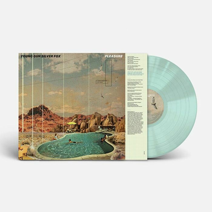 Pleasure - Clear Vinyl LP vinyl record cover