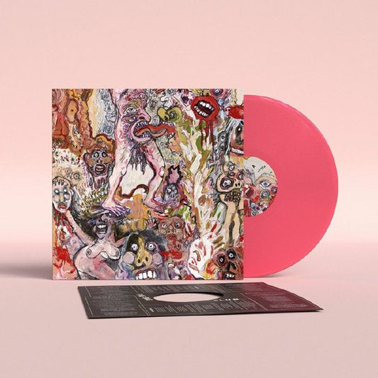 Very Human Features - Pink Vinyl LP vinyl record cover