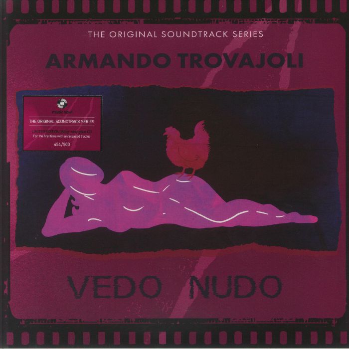 Vedo Nudo - Pink Vinyl LP vinyl record cover