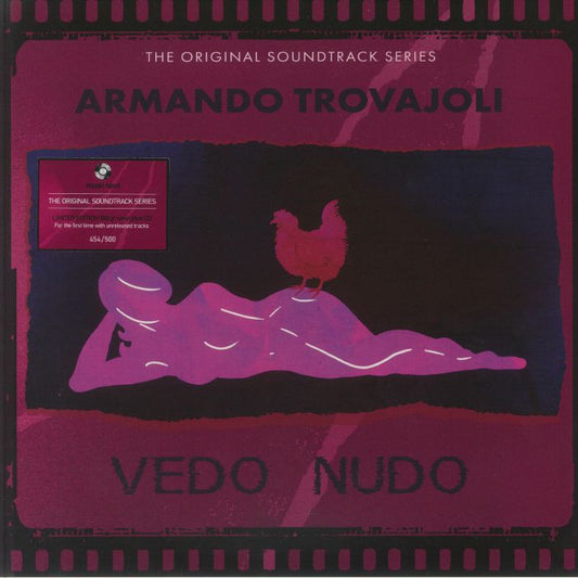 Vedo Nudo - Pink Vinyl LP vinyl record cover
