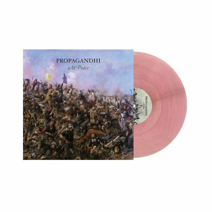 At Peace - Limited Edition Pink Glass Vinyl LP vinyl record cover