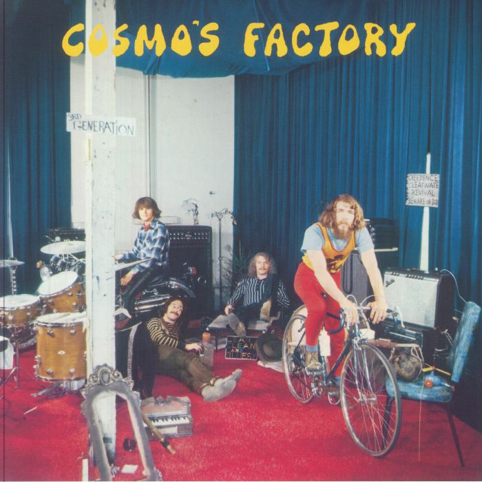 Cosmo's Factory (Remastered) - Red Smokey Vinyl LP vinyl record cover