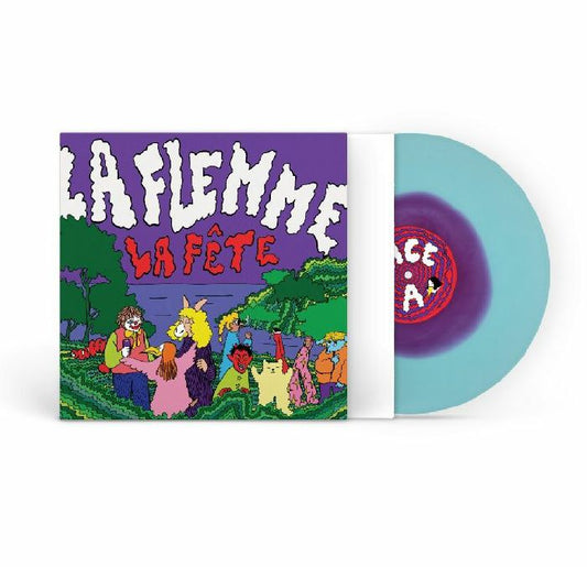 La Fete - Blue & Purple Vinyl LP vinyl record cover