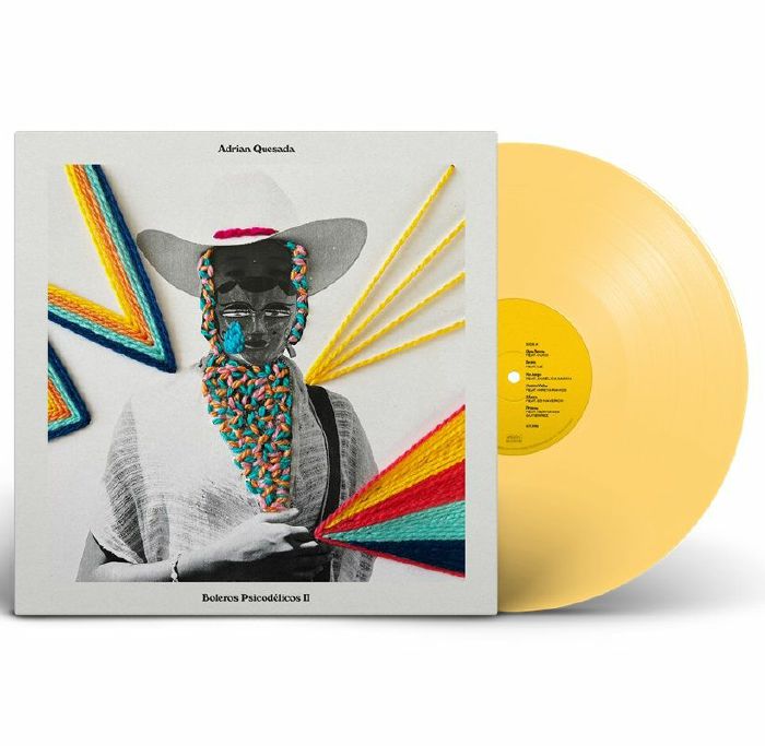 Boleros Psicodelicos II - Yellow Vinyl LP vinyl record cover