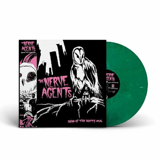 Days Of The White Owl - Limited Edition Green Marbled Vinyl LP vinyl record cover