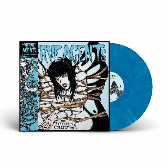 The Butterfly Collection - Limited Edition Blue Marbled Vinyl LP vinyl record cover