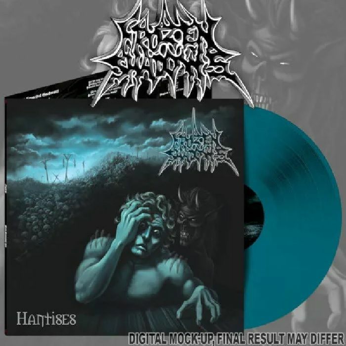 Hantises - Sea Blue Vinyl LP vinyl record cover