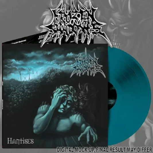 Hantises - Sea Blue Vinyl LP vinyl record cover